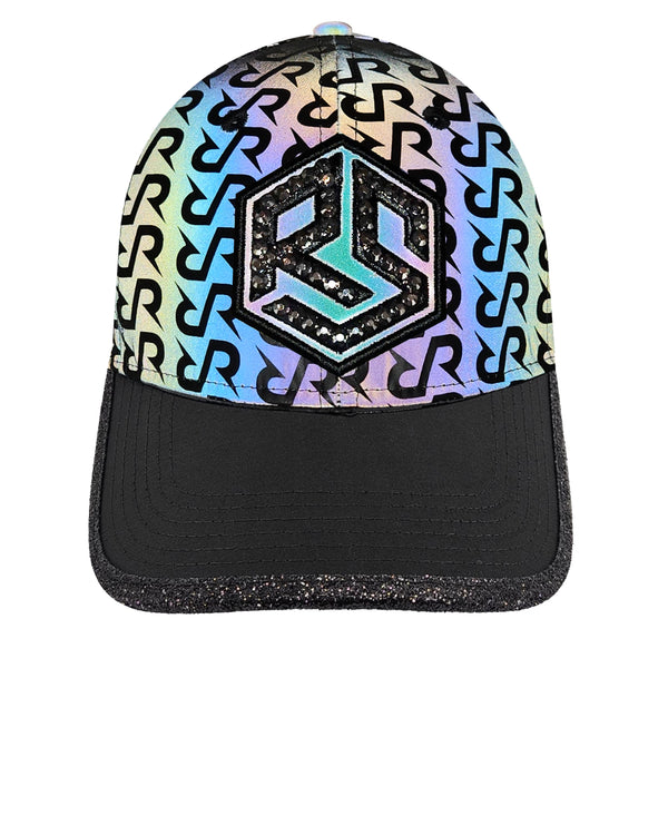 REDFILLS FULL HEXA PATTERN IRIDESCENT DELUXE CAP