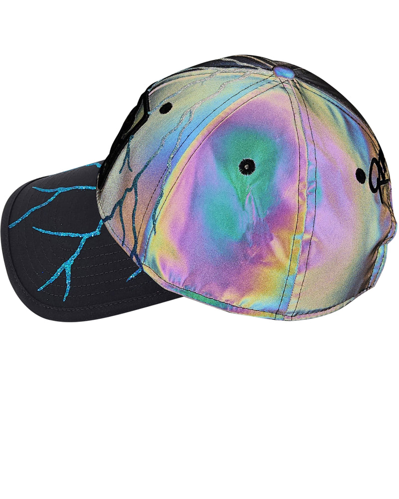 CASQUETTE REDFILLS LIGHTING IRIDESCENT BLUEWHITE