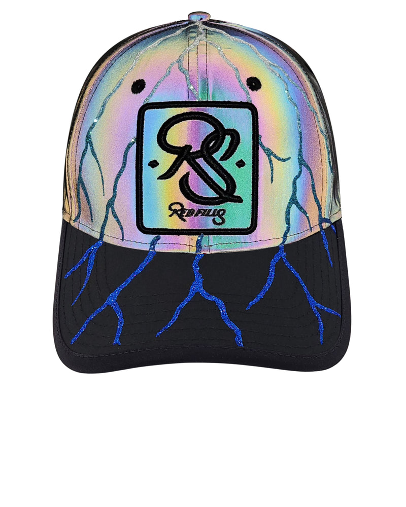 CASQUETTE REDFILLS LIGHTING IRIDESCENT BLUEWHITE