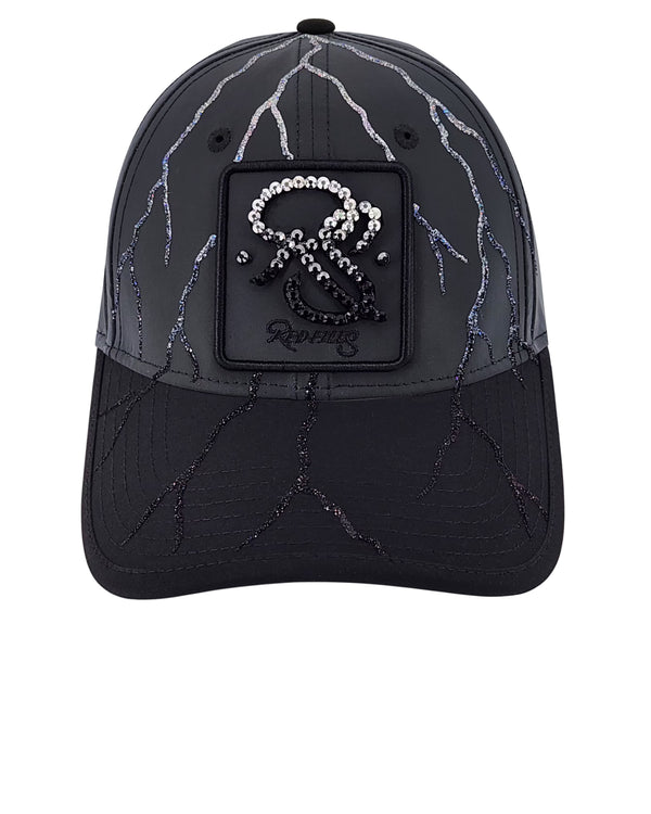 CASQUETTE REDFILLS LIGHTING IRIDESCENT BLACK SHADOW DELUXE