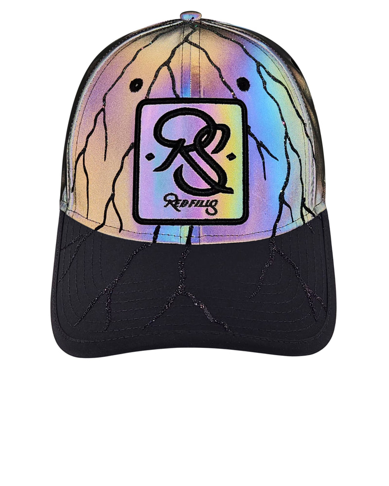 CASQUETTE REDFILLS LIGHTING IRIDESCENT BLACK SHADOW