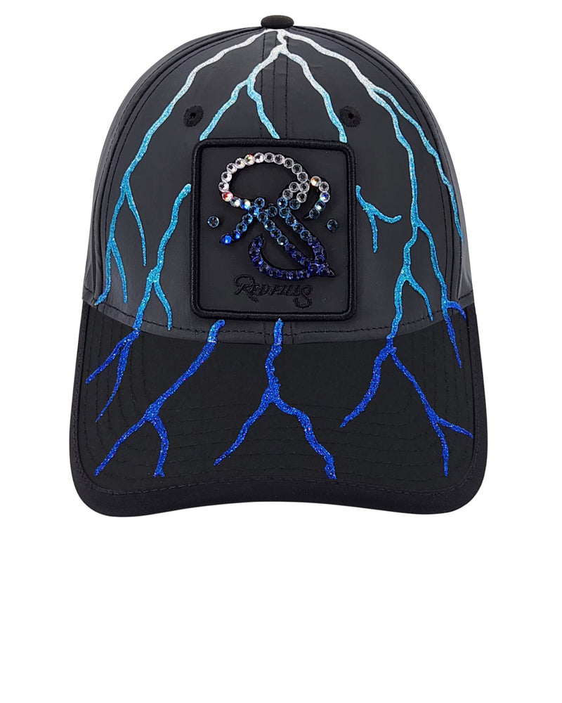 CASQUETTE REDFILLS LIGHTING OM IRIDESCENT BLUEWHITE DELUXE