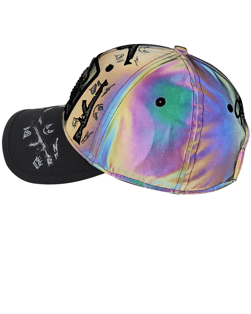 REDFILLS REFLEX AK BLACK SHADOW IRIDESCENT DELUXE CAP