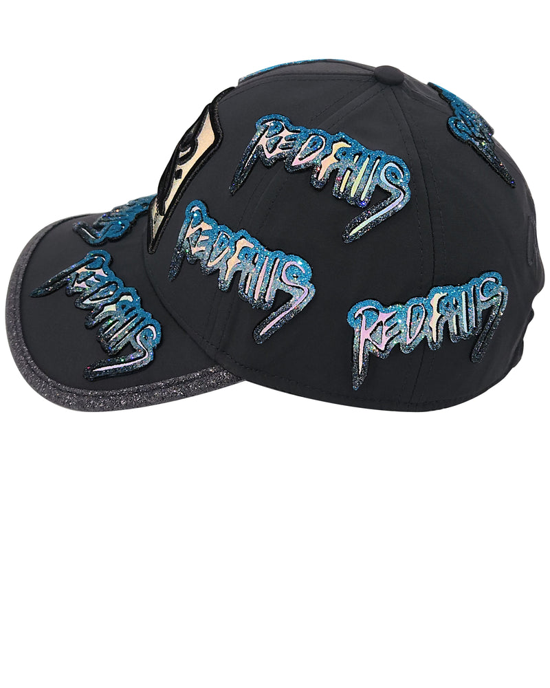 REDFILLS SIGNATURE FULL IRIDESCENT BLUE CAP