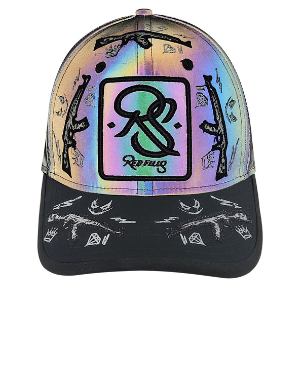 CASQUETTE REDFILLS REFLEX AK BLACK SHADOW IRIDESCENT