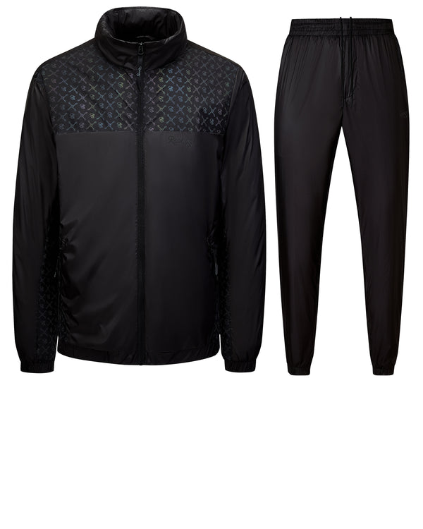 REDFILLS NEO TECH PATTERN IRIDESCENT TRACKSUIT