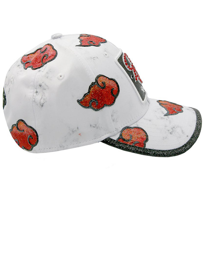 CASQUETTE REDFILLS WHITE MARBRE AKATSUKI