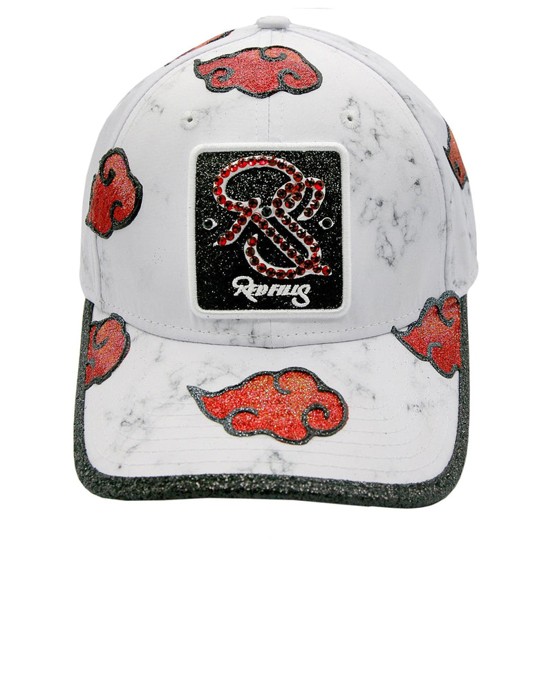 CASQUETTE REDFILLS WHITE MARBRE AKATSUKI