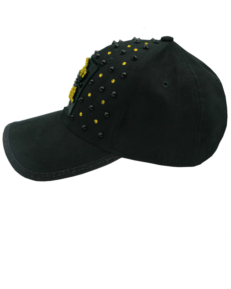 CASQUETTE REDFILLS KID BLACK HIMALAYA GOLD DELUXE (2 ANS À 14 ANS 54 CM)