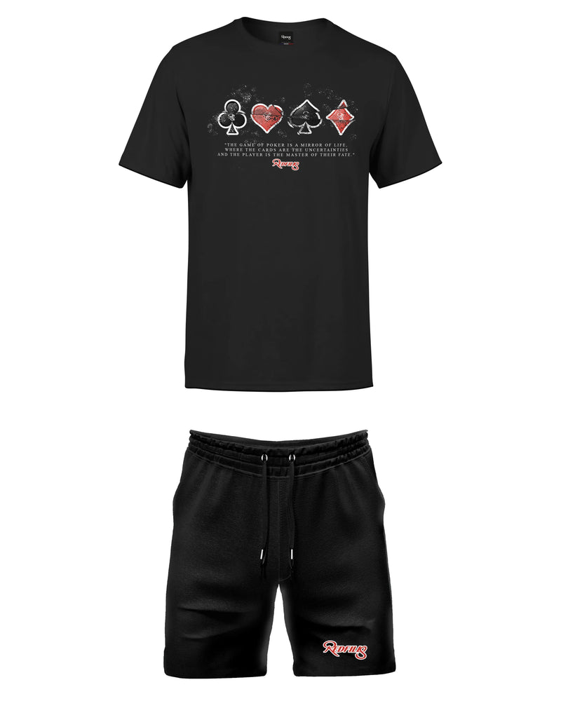 PACK REDFILLS TEE-SHIRT SHORT POKER FACE